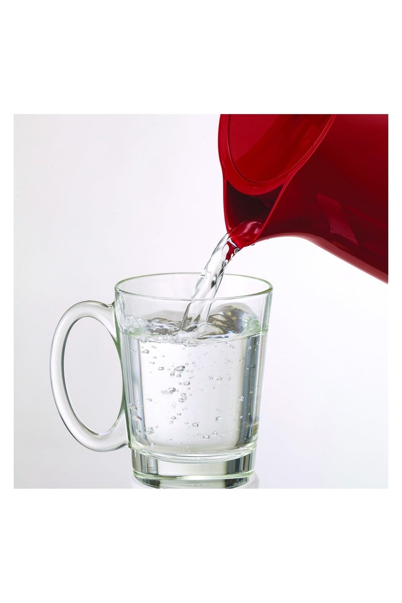 مورفي ريتشاردز غلاية كروما الكهربائية بشكل إبريق – سعة 1.5 لتر، قدرة 3 كيلوواط، غليان سريع – أحمر نابض بالحياة - Image 4